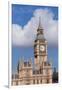 Low Angle View of Big Ben and Houses of Parliament, City of Westminster, London, England-null-Framed Photographic Print