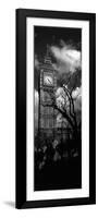 Low Angle View of Big Ben, London, England, United Kingdom-null-Framed Photographic Print