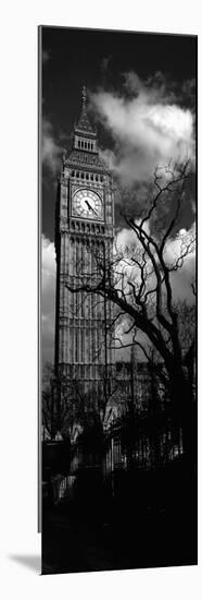 Low Angle View of Big Ben, London, England, United Kingdom-null-Mounted Photographic Print