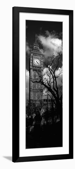 Low Angle View of Big Ben, London, England, United Kingdom-null-Framed Photographic Print