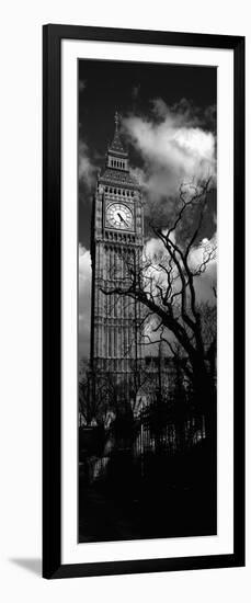 Low Angle View of Big Ben, London, England, United Kingdom-null-Framed Photographic Print