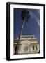 Low Angle View of Building and Palm Tree-null-Framed Photographic Print