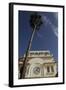 Low Angle View of Building and Palm Tree-null-Framed Photographic Print