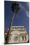 Low Angle View of Building and Palm Tree-null-Mounted Photographic Print