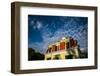 Low angle view of Captain Penniman House, Fort Hill, Cape Cod, Massachusetts, USA-null-Framed Photographic Print