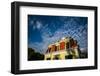 Low angle view of Captain Penniman House, Fort Hill, Cape Cod, Massachusetts, USA-null-Framed Photographic Print