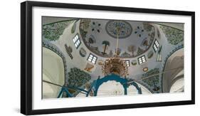 Low angle view of ceiling of Abuhav Synagogue, Safed (Zfat), Galilee, Israel-null-Framed Photographic Print