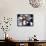 Low Angle View of Children of a Baseball Team in a Huddle-null-Framed Stretched Canvas displayed on a wall