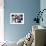 Low Angle View of Children of a Baseball Team in a Huddle-null-Framed Premium Photographic Print displayed on a wall