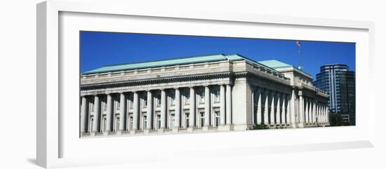 Low angle view of City Hall, Cleveland, Ohio, USA-null-Framed Photographic Print