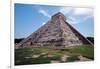 Low angle View of El Castillo Chichen Itza-George Oze-Framed Photographic Print