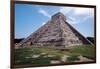 Low angle View of El Castillo Chichen Itza-George Oze-Framed Photographic Print