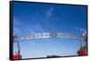 Low angle view of entrance of Surfers Paradise, City of Gold Coast, Queensland, Australia-Panoramic Images-Framed Stretched Canvas