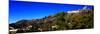 Low Angle View of Hollywood Sign, Hollywood Hills, Hollywood, Los Angeles, California, USA-null-Mounted Photographic Print