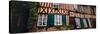 Low angle view of houses, Lyons-la-Foret, Eure, Normandy, France-null-Stretched Canvas