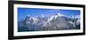 Low Angle View of Mountains, Mt Eiger, Mt Monch, Mt Jungfrau, Bernese Oberland-null-Framed Photographic Print