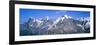 Low Angle View of Mountains, Mt Eiger, Mt Monch, Mt Jungfrau, Bernese Oberland-null-Framed Photographic Print