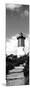 Low Angle View of Nauset Lighthouse, Nauset Beach, Eastham, Cape Cod, Barnstable County-null-Mounted Photographic Print