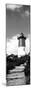Low Angle View of Nauset Lighthouse, Nauset Beach, Eastham, Cape Cod, Barnstable County-null-Mounted Photographic Print