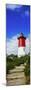 Low Angle View of Nauset Lighthouse, Nauset Beach, Eastham, Cape Cod, Barnstable County-null-Mounted Photographic Print