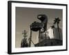 Low Angle View of Neon Signs of a Casino, Fremont Street, the Strip, Las Vegas, Nevada, USA-null-Framed Photographic Print