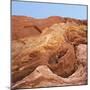 Low angle view of rock formations, Utah, USA-null-Mounted Photographic Print