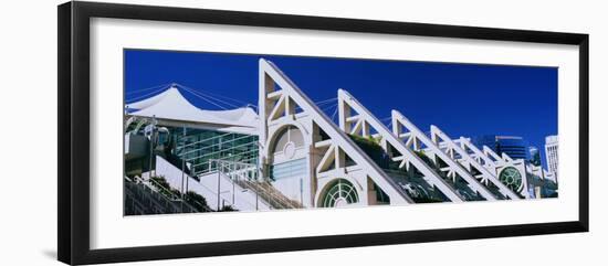 Low angle view of San Diego Convention Center, Marina District, San Diego, California, USA-null-Framed Photographic Print