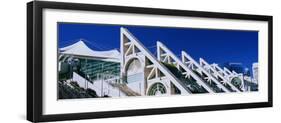 Low angle view of San Diego Convention Center, Marina District, San Diego, California, USA-null-Framed Photographic Print