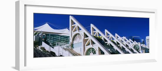 Low angle view of San Diego Convention Center, Marina District, San Diego, California, USA-null-Framed Photographic Print