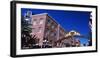 Low angle view of sign, Gaslamp Quarter, San Diego, California, USA-null-Framed Photographic Print