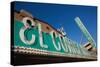 Low Angle View of Sign of El Cortez Hotel and Casino, Fremont Street, Las Vegas, Nevada, USA-null-Stretched Canvas