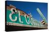 Low Angle View of Sign of El Cortez Hotel and Casino, Fremont Street, Las Vegas, Nevada, USA-null-Stretched Canvas