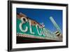 Low Angle View of Sign of El Cortez Hotel and Casino, Fremont Street, Las Vegas, Nevada, USA-null-Framed Photographic Print