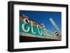 Low Angle View of Sign of El Cortez Hotel and Casino, Fremont Street, Las Vegas, Nevada, USA-null-Framed Photographic Print