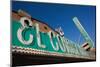 Low Angle View of Sign of El Cortez Hotel and Casino, Fremont Street, Las Vegas, Nevada, USA-null-Mounted Photographic Print