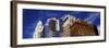 Low angle view of skyscrapers, Columbus, Ohio, USA-null-Framed Photographic Print