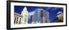 Low angle view of skyscrapers, Columbus, Ohio, USA-null-Framed Photographic Print