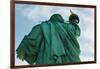 Low angle view of Statue Of Liberty, Manhattan, New York City, New York State, USA-null-Framed Photographic Print