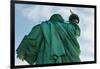 Low angle view of Statue Of Liberty, Manhattan, New York City, New York State, USA-null-Framed Photographic Print