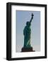 Low angle view of Statue Of Liberty, Manhattan, New York City, New York State, USA-null-Framed Photographic Print