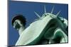 Low angle view of Statue Of Liberty, Manhattan, New York City, New York State, USA-null-Mounted Photographic Print