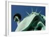 Low angle view of Statue Of Liberty, Manhattan, New York City, New York State, USA-null-Framed Photographic Print