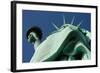 Low angle view of Statue Of Liberty, Manhattan, New York City, New York State, USA-null-Framed Photographic Print