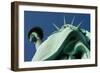 Low angle view of Statue Of Liberty, Manhattan, New York City, New York State, USA-null-Framed Photographic Print