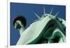 Low angle view of Statue Of Liberty, Manhattan, New York City, New York State, USA-null-Framed Photographic Print