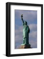 Low angle view of Statue Of Liberty, Manhattan, New York City, New York State, USA-null-Framed Photographic Print