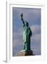 Low angle view of Statue Of Liberty, Manhattan, New York City, New York State, USA-null-Framed Photographic Print