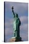 Low angle view of Statue Of Liberty, Manhattan, New York City, New York State, USA-null-Stretched Canvas