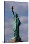 Low angle view of Statue Of Liberty, Manhattan, New York City, New York State, USA-null-Stretched Canvas