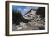 Low Angle View of Stoa of Attalos, Ancient Agora, Athens, Greece-null-Framed Giclee Print